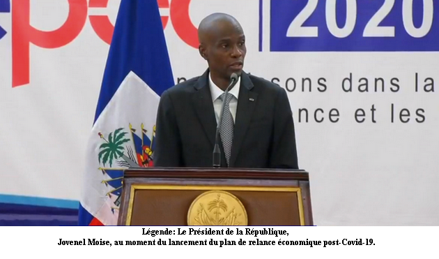 Le président de la République lance le plan de relance économique post Covid-19, 2020-2023